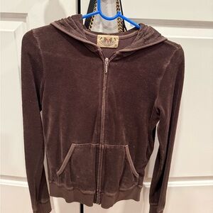 Juicy Couture Chocolate Brown Hoodie